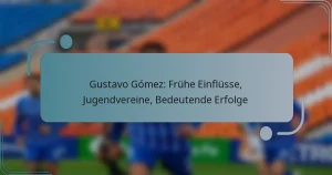 Gustavo Gómez: Frühe Einflüsse, Jugendvereine, Bedeutende Erfolge
