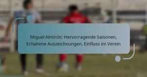 Miguel Almirón: Hervorragende Saisonen, Erhaltene Auszeichnungen, Einfluss im Verein